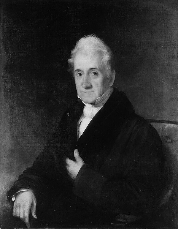 Portrait of Van Rensselaer by Chester Harding, 1828