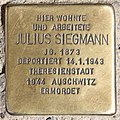 Julius Siegmann, Carl-Schurz-Straße 39, Berlin-Spandau, Deutschland