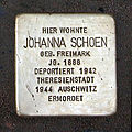 image=File:Stolperstein_Uhlandstraße_50_Johanna_Schoen.jpg