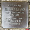 Stumbling block for Jenni Peters geb.  Dannenberg