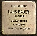 Stolperstein für Hans Bauer (Reinbek).jpg