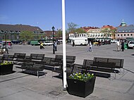 A praça Stora Torg