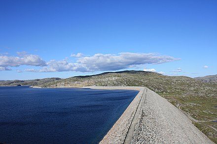 The Ulla-Førre hydropower complex has an installed capacity of approximately 2,100 MW