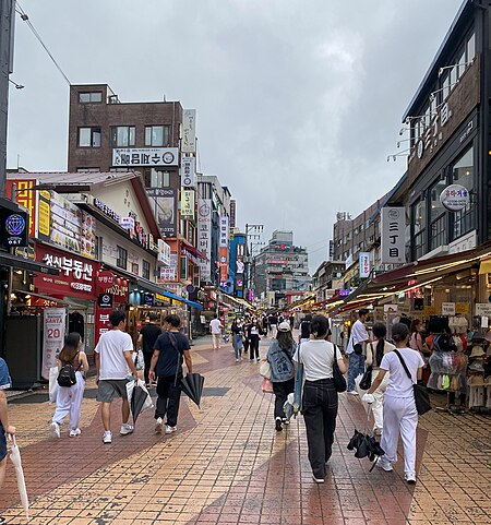 Street hongdae Seoul