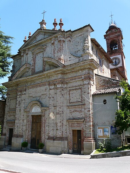 File:Strevi-chiesa san michele-facciata1.jpg