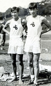 Sueo Ōe et Shuhei Nishida 1930.jpg