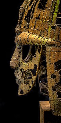 Thumbnail for File:Sutton Hoo Helmet maquette - detail.jpg