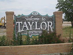 Taylor, TX sign IMG 2214