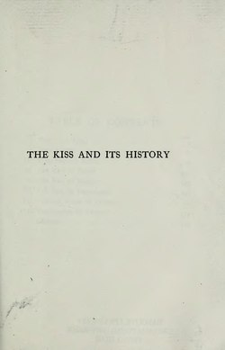 The Kiss and its History.djvu