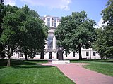 The Oval and Thompson Library