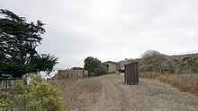 On the northeast shore is a small residence for the full-time caretaker that EBRPD maintains on Brooks Island. The full-time caretaker's residence on Brooks Island.jpg