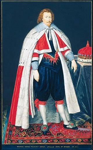 <span class="mw-page-title-main">Thomas Savile, 1st Earl of Sussex</span> English politician