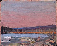 A Northern Lake, Spring 1916. Art Gallery of Ontario, Toronto