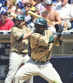 Tony Gwynn and Tony Gwynn Jr.  San diego padres baseball, Dodgers, Padres  baseball