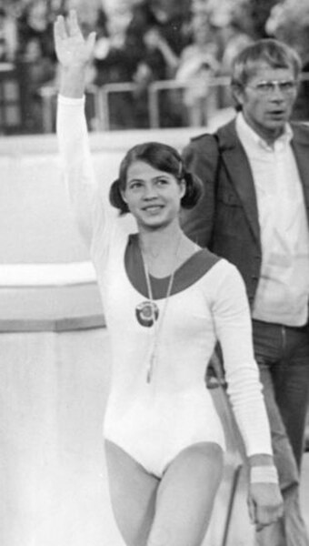 Tourischeva at the 1972 Summer Olympics
