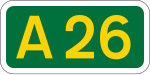 A26 road