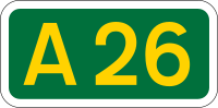 Thumbnail for A26 road