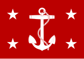 美國海軍部副部長用旗