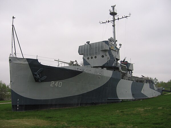 Image: USS Hazard at Freedom Park in Omaha, Nebraska. (2)