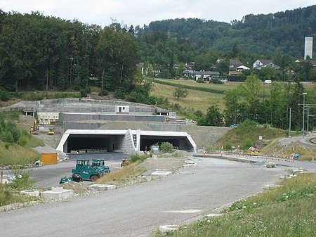 Uetlibergtunnel Westportal