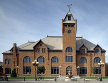 Pueblo Union Depot, a proposed southern terminus for Front Range service Union Depot, Pueblo, Colorado LCCN2011631817.tif