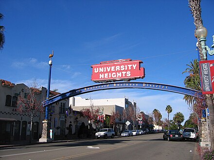 One of the many decorative neighborhood signs in the area