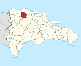 Provincia di Santo Domingo – Localizzazione