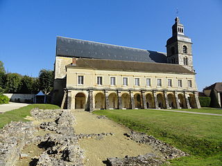 Hautvillers Abbey Abbey in the Marne, in France