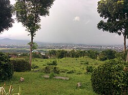 View of Kedungkandang from Buring hills