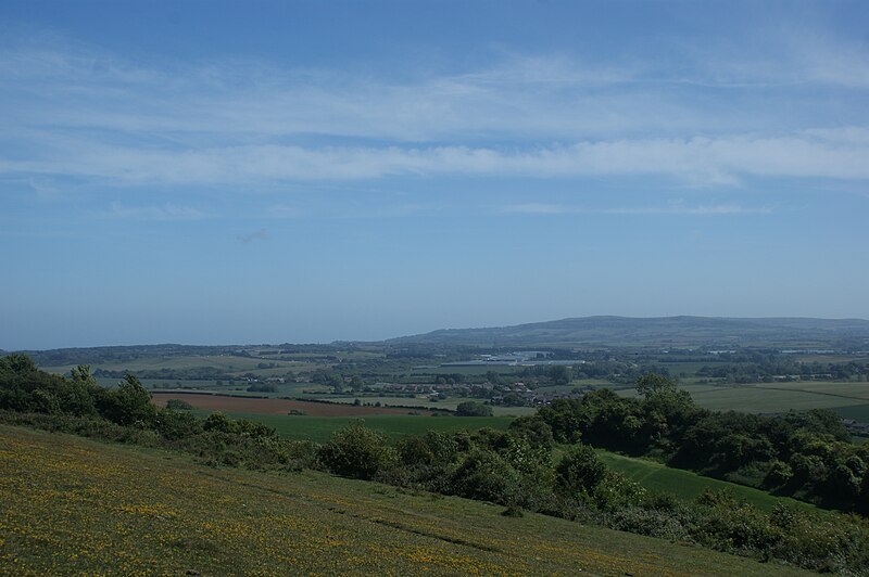 File:View south west from Arreton Down.JPG