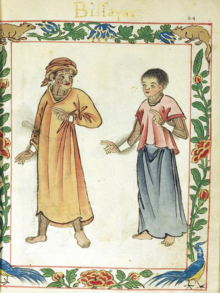 A Visayan timawa (warrior-nobility) couple in the Boxer Codex (c.1590) Visayans 2.png