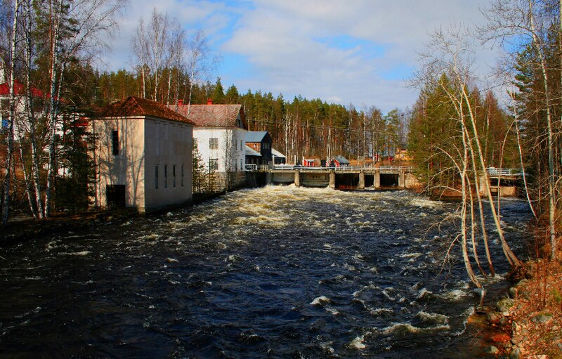 File:Voikoski rapids in Mäntyharju, Finland.jpg