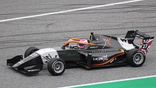 Powell contesting a round of the 2021 W Series at the Red Bull Ring W Series 2021 Austria Nr. 27 Powell.jpg