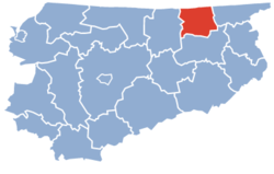 Location of Węgorzewo