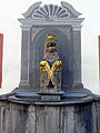 Der Löwenbrunnen im Innenhof