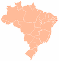 English: Location of Recife