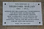 Hildegard Burjan – Gedenktafel