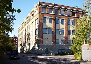 Beckers kontorsbyggnad, byggår 1917 arkitekt: Theodor Anton Bergen.