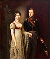 With Anna Pavlovna of Russia. 1840.