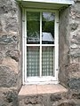 Old Iowa farmhouse window