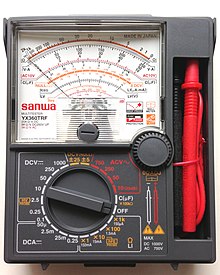 Multimeter - Wikipedia dc ampere meter wiring diagram 