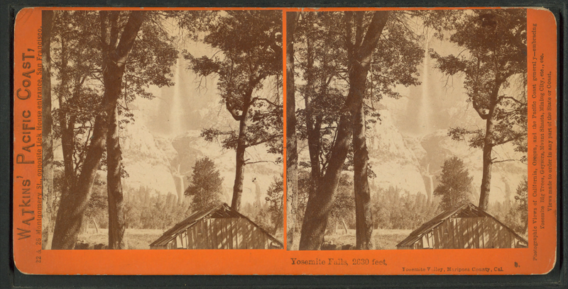 File:Yosemite Falls, 2630 feet, Yosemite Valley, Mariposa County, Cal, by Watkins, Carleton E., 1829-1916 8.png