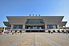 The facade of Zhengzhou East station in 2016