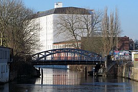 Zweite Grevenbrücke von weit wech