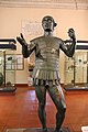 "Mars of Todi" Etruscan Warrior Bronze Statue, 5th-4th C. BC (48465689121).jpg