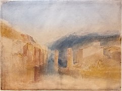 Grenoble Bridge - D25469 - William Turner - Tate Britain