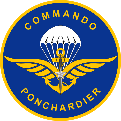 File:Écusson Commando Marine Ponchardier.svg