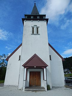 Øn Church Church in Vestland, Norway