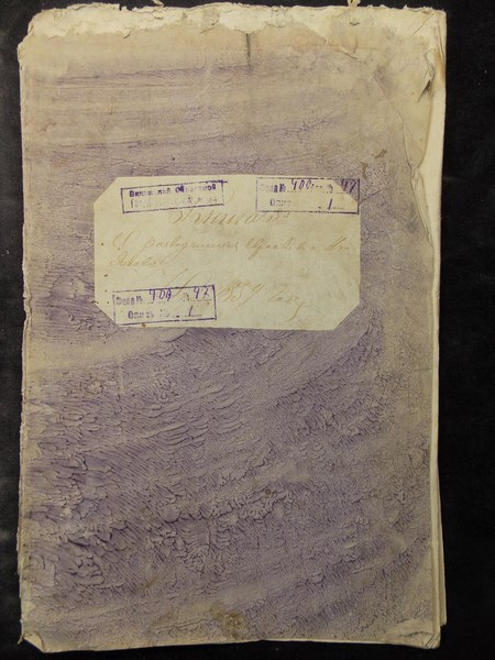 File:ДАВіО 400-1-47. 1859. Метрична книга євреїв м. Янів. Розлучення.pdf