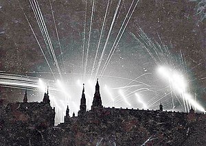 Ночной бой в небе Москвы в 1941 году